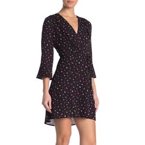 FRENCH CONNECTION VERONA EDITH FAUX WRAP DRESS